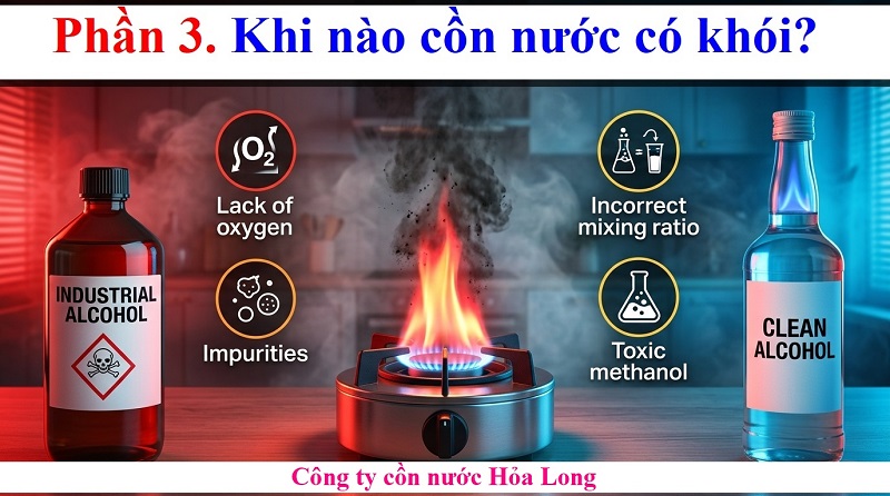Cồn Nước Có Khói Không? Giải Đáp Chi Tiết Và Cách Sử Dụng An Toàn